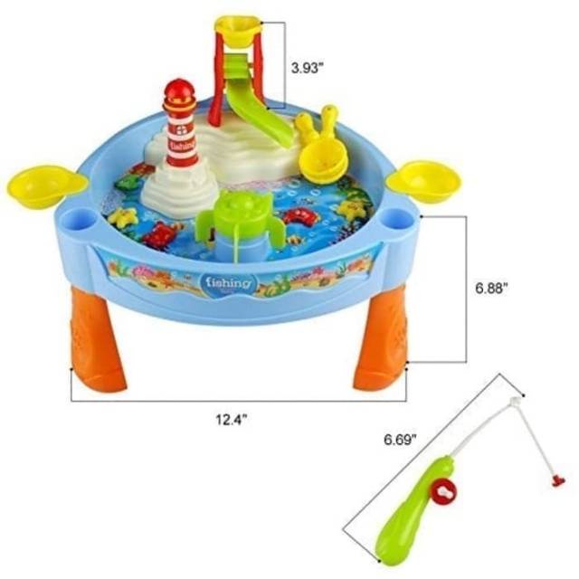 Mainan anak Water Paradise Fishing Game Mainan Pancingan Ikan / mainan edukasi pancingan ikan jumbo