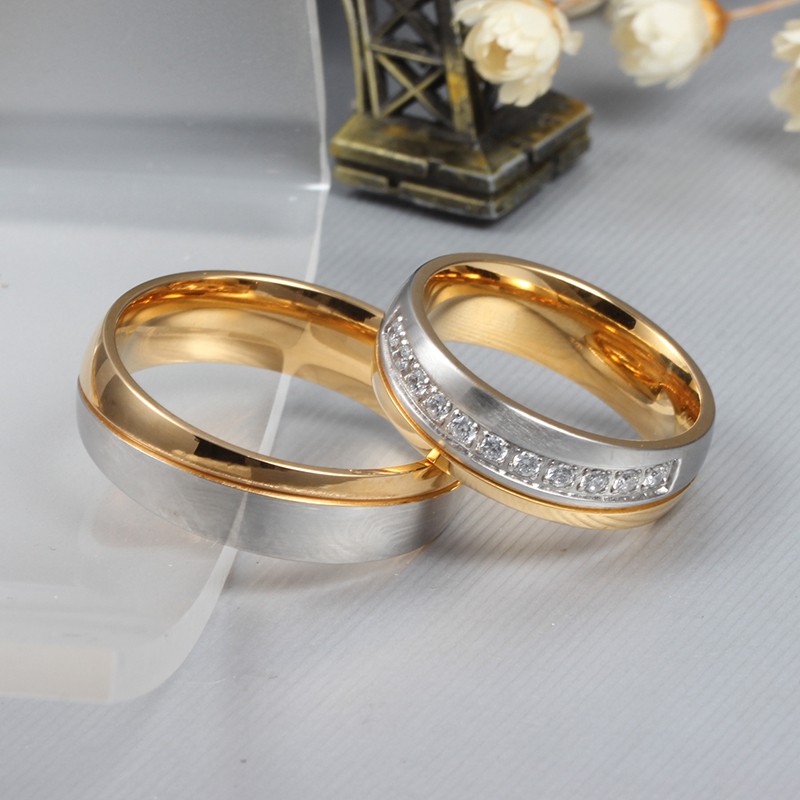 [BEST SELLER] Cincin Couple Titanium / Cincin Couple Ring / Couple Pasangan / Cincin Tunangan C033/C018