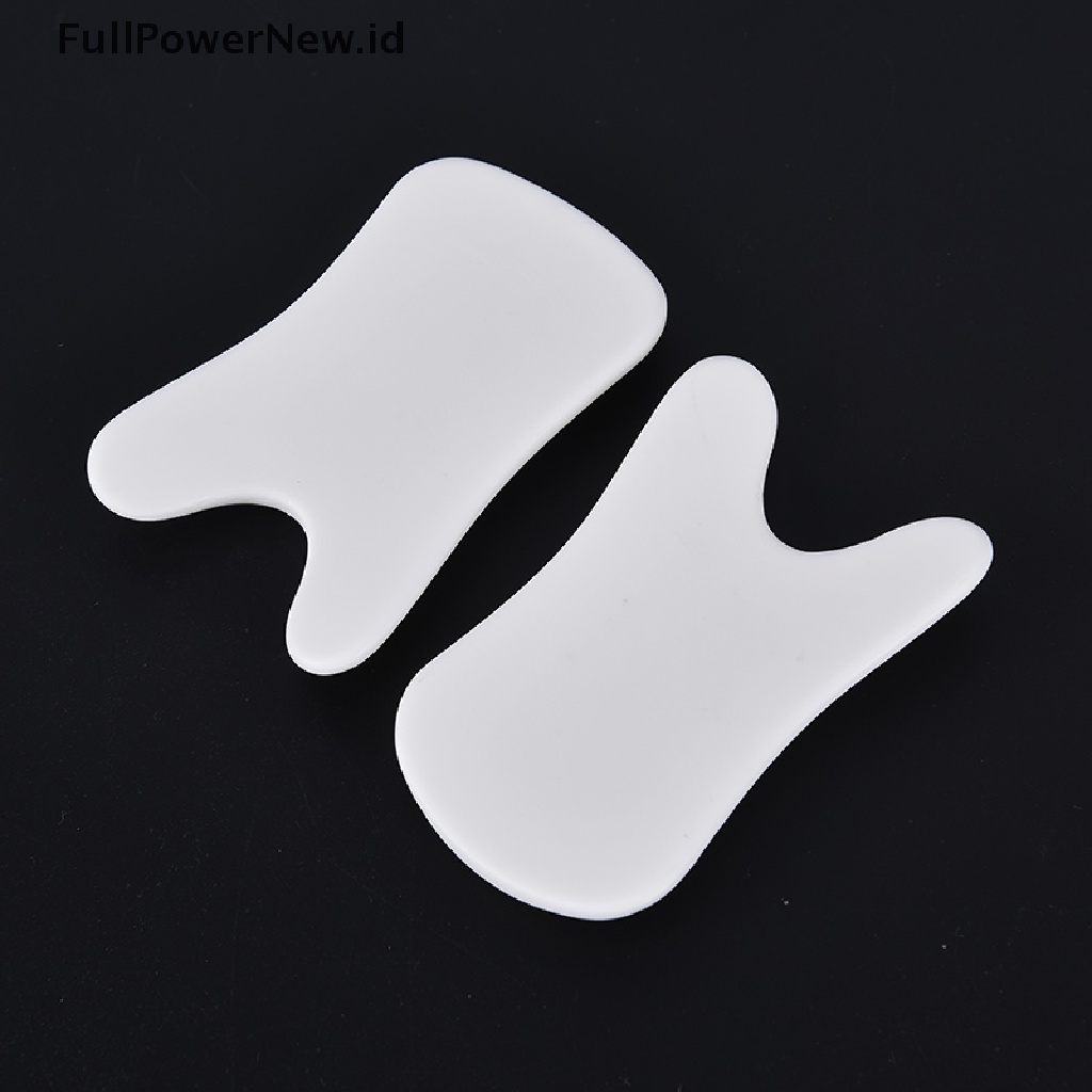 [Full] Ceramic Scrapping Plate Facial Massage Guasha Board Eye Body Acupoint Care Tools .