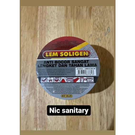 Lem seng SOLIGEN / lem abses / lem genteng / lem seng anti bocor SOLIGEN