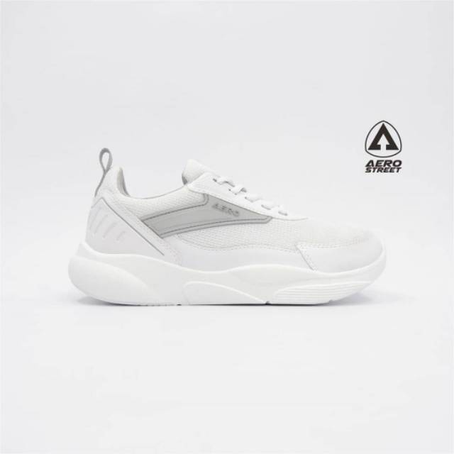 AEROSTREET Size 37-40 Lemon Putih - Sepatu Sneakers Casual Sport Sekolah Pria dan Wanita