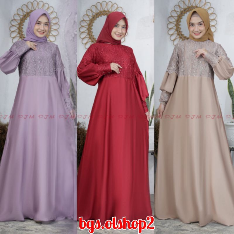 Gamis Tille Alisya / Gamis Tille / Gamis Tille Mutiara / Gamis Tille Satin / Gamis Tille Modern / Ga
