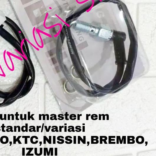 ➺ suit swit switch master rem depan belakang standar/variasi drat kasar / halus ktc rcb brembo nissi