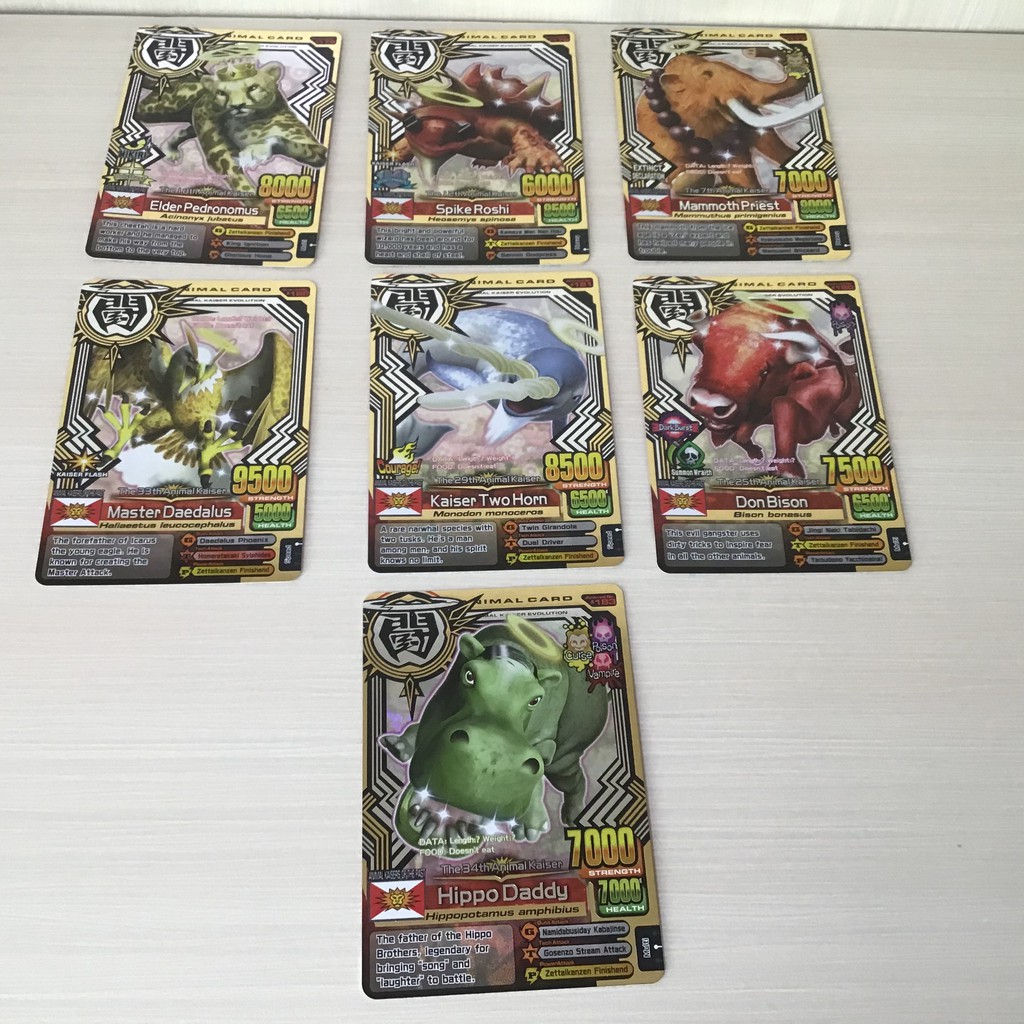 Kartu Animal kaiser legend rare Heaven suite ori 100%