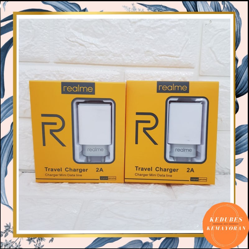 Charger Casan Qualcomm Realme 2A C1 / C2 / C3 Fast Charger MICRO USB [KK]