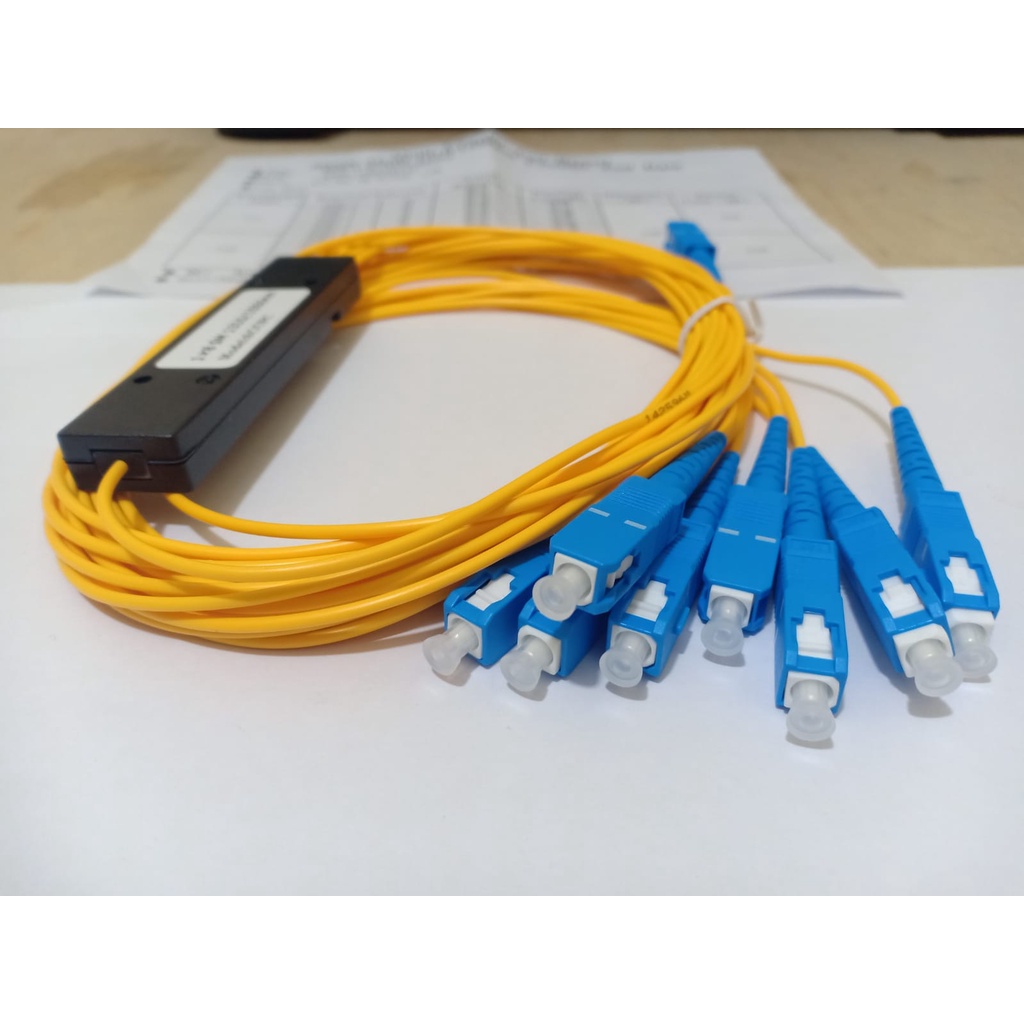 Splitter Modular MINI 1:8 SC UPC / Spliter 1:8 Modular Mini SC UPC/Passive Splitter