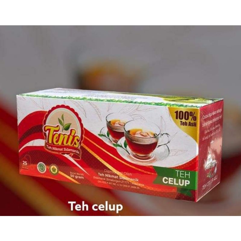 

teh celup ekspor tenis sidamanik 50 gram minimal beli 2 kotak