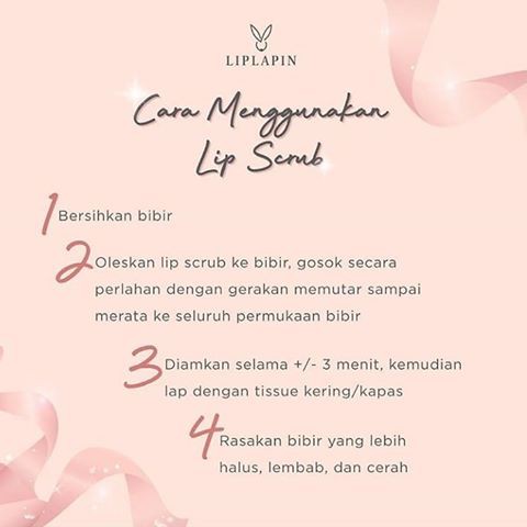 Liplapin Lip Scrub ORIGINAL 15GR BPOM