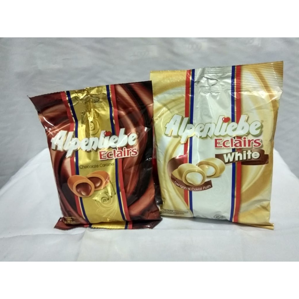 

VanBas Store Permen Alpenlibe Eclaire Caramel Chocolate & White isi 40 pcs