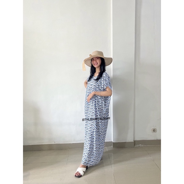 Daster Rayon Halus Panjang Busui Semata Kaki almar brand premium