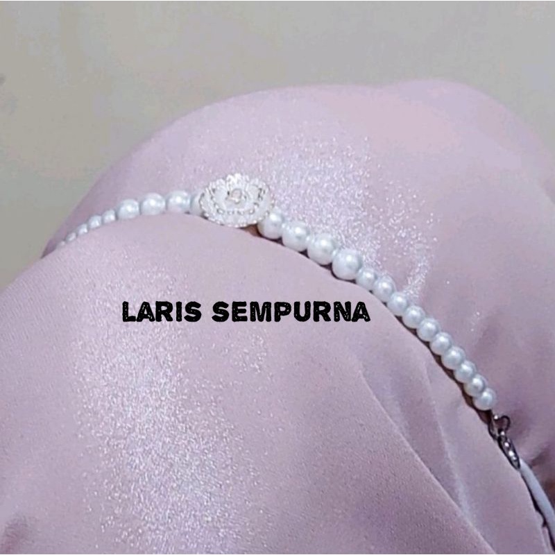 KONEKTOR MASKER HIJAB MUTIARA PENGAIT MASKER HIJAB MUTIARA