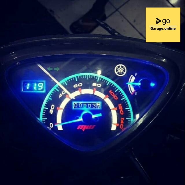 LED T5 Speedometer Lampu Spedometer COB Lampu Mobil Motor 12v arus DC variasi PLAT MOTOR