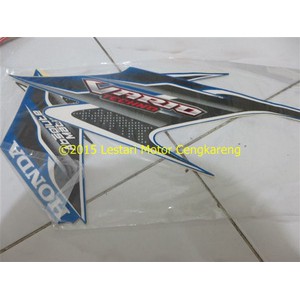 Stiker/Stripping Body Vario Techno Biru