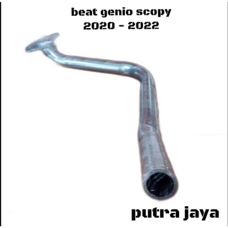 LEHERAN KNALPOT HEADER KNALPOT SCOOPY GENIO BEAT 2020 - 2022