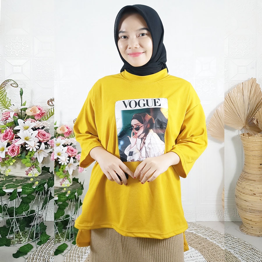 ATASAN FASHION WANITA OVERSIZE CANTIK CHIC ELEGANT CARLINA