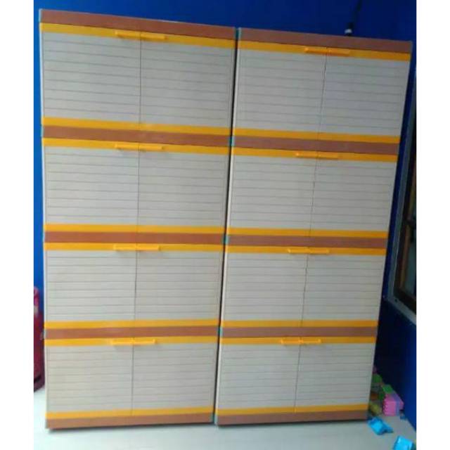 LEMARI PLASTIK CLUB 4 SUSUN SEDANG