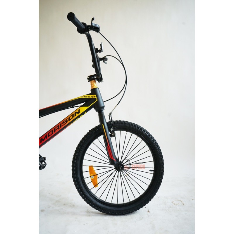Sepeda BMX Morison 20 inch AT ban 2.4 single speed ready gojek gr SNI by pacific-5