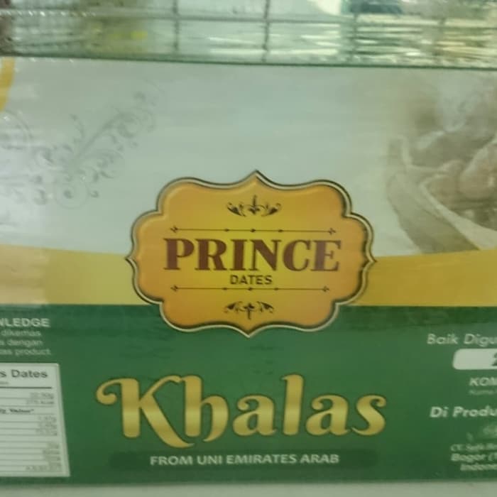 

Kurma Prince Date Khalas 1kg