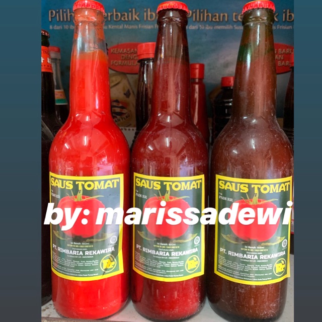 

[TERMURAH] Saus Tomat Rimba Ria 600ml Saos Bakso