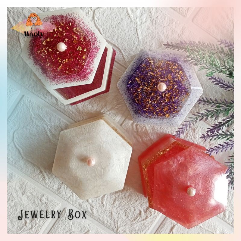 Jewelry box Kotak Cincin storage organizer kotak perhiasan toples permen pajangan rumah home decor Souvenir hadiah kado