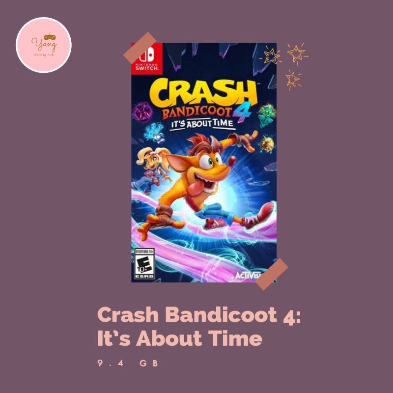 Crash Bandicoot 4 It's About Time Its Nintendo Switch