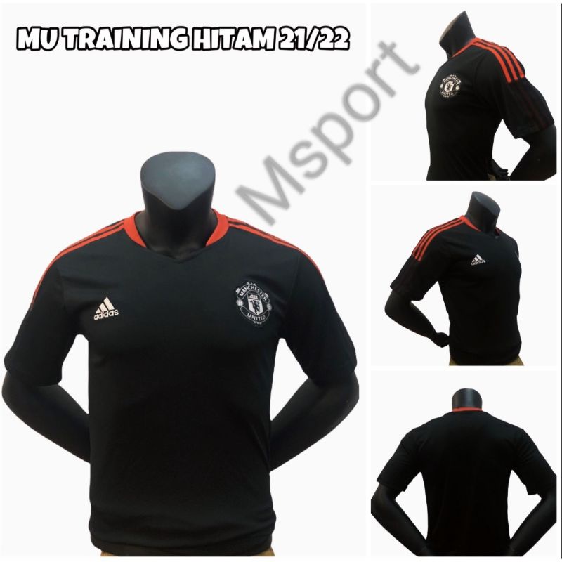 JERSEY BOLA MU MAN UNITED TRAINING HITAM NEW 2021 2022 JERSEY GRADE ORI IMPORT size  S, M, L, XL, 2X