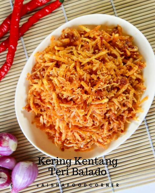 

TERI KENTANG (kering kriuk teri medan) 100 - 200gr