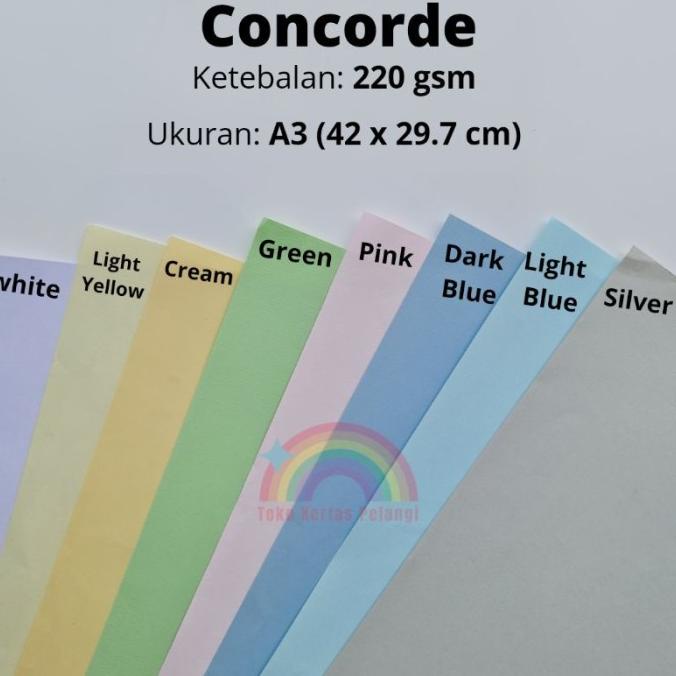 

Karton Concorde 220 gsm A3 per 25 pcs