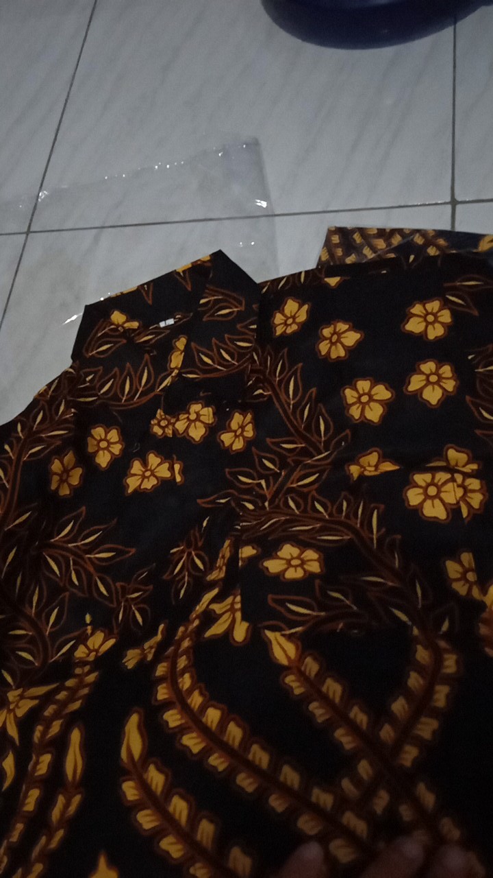 Kemeja Batik Pria Ppbtk07 Modern Lengan Pendek Casual Modis Trendy Masa Kini M L Xl Asli Pekalongan