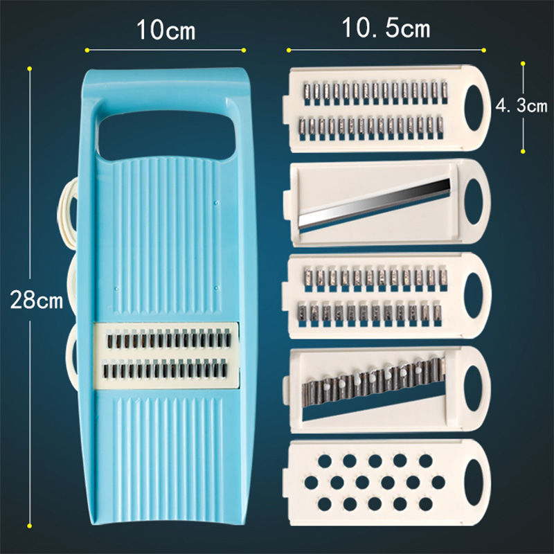 Yamata Parutan Serbaguna Alat Pemotong Buah &amp; Sayur5 In 1 / Parutan Multifungsi  / Parutan Sayur / Parutan Buah / Parutan Keju