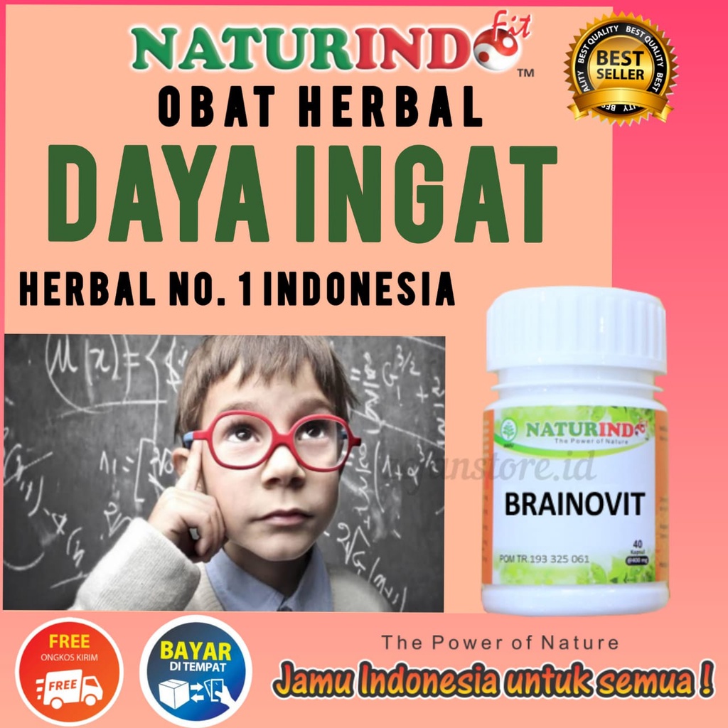 Brainovit Vitamin Otak Anak Nutrisi Otak Anak Telat Bicara Obat Herbal Meningkatkan Daya Ingat Otak 