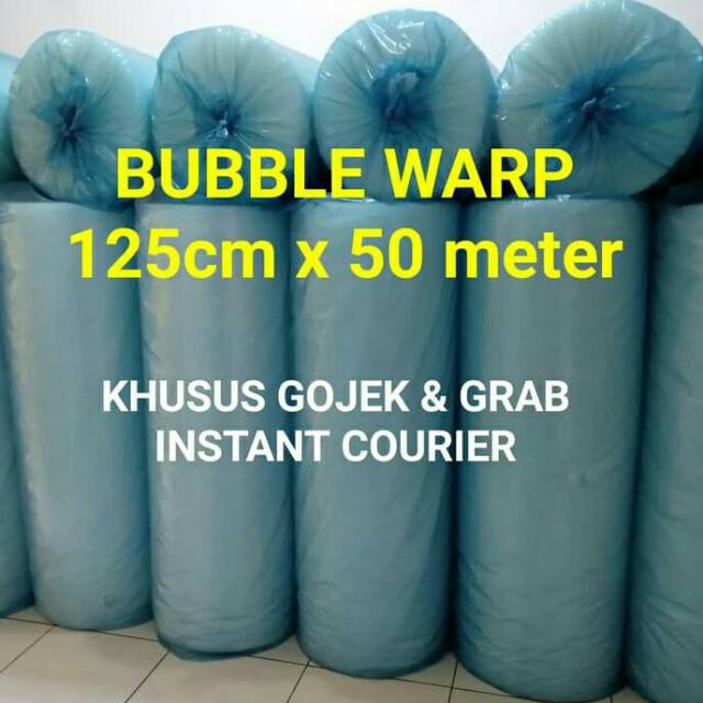 

BUBBLE WARP 125 CM*50 METER BENING MURAH