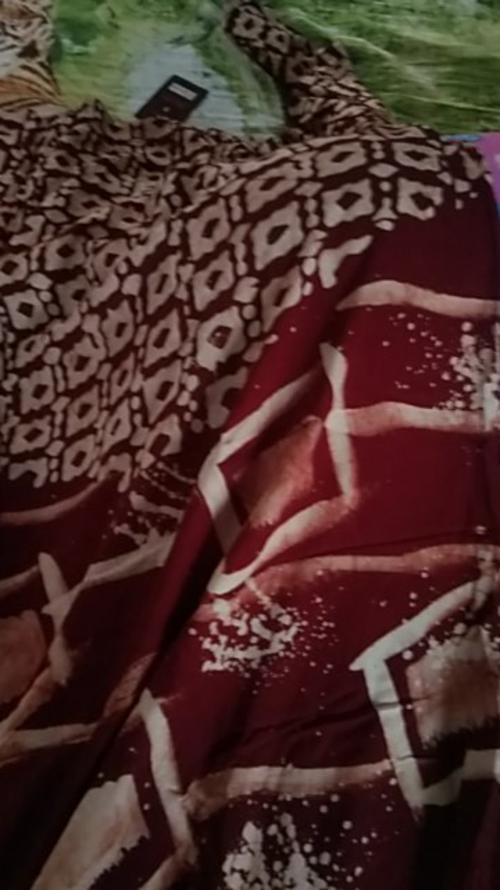 Long Dress Jumbo Daster Batik Pekalongan 1