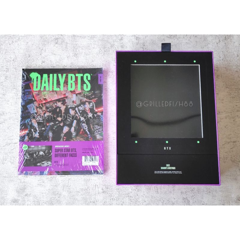 [READY STOCK+] BTS 2022 SG Season Greetings SeaGreet Outbox Photobook Magazine RM JIN SUGA J-HOPE JI