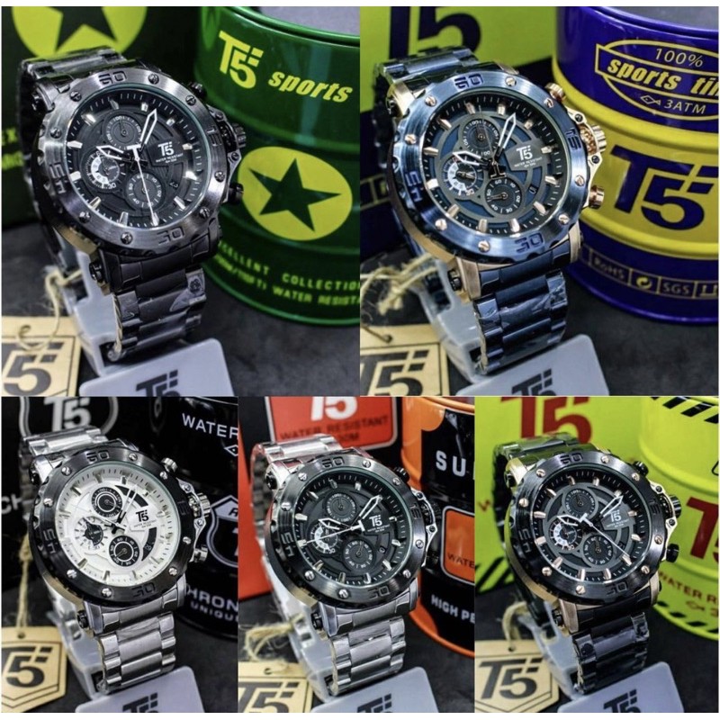 JAM TANGAN PRIA COLLECTION ORIGINAL (T5 3702)