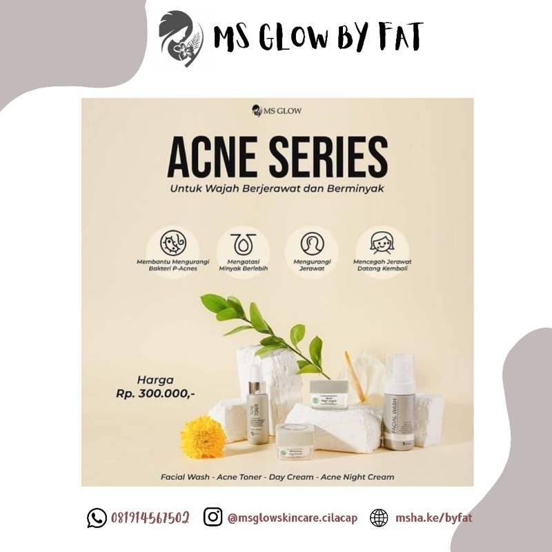 Jual MS GLOW Acne Series Shopee Indonesia