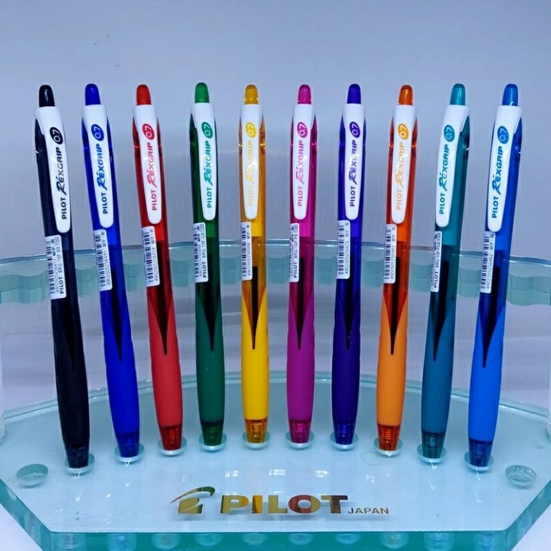 

( 1Pcs ) Pulpen Pilot Rexgrip 0.7 BRG-10F