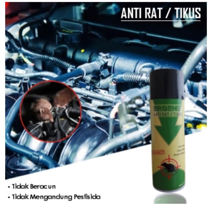 Anti Rat / Tikus Spray 300ml - Rat Repellent - Parfum Pengusir Tikus