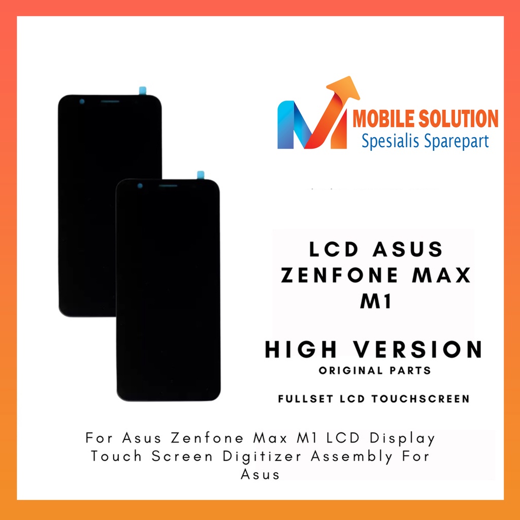 Grosir LCD Asus Zenfone Max M1  LCD Asus Zenfone ZB555KL ORIGINAL 100% Fullset Touchscreen Garansi 1 Bulan + Packing / Bubbel