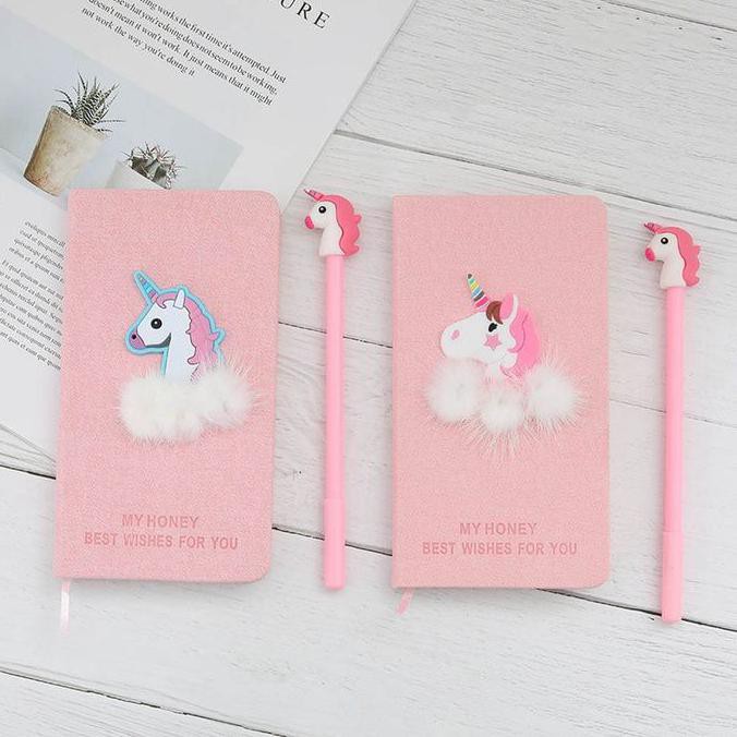 

Buku Tulis Catatan Diary Dg Pulpen Motif Unicorn 1Set Alat Tulis Fel2 Teresale95
