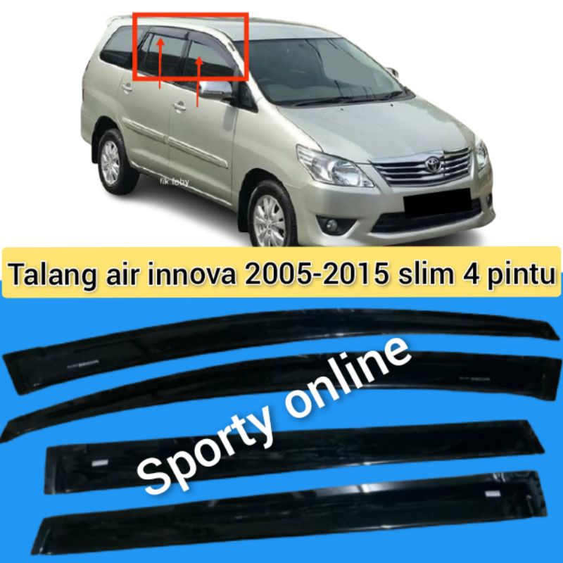 Talang air innova 2005-2015 slim