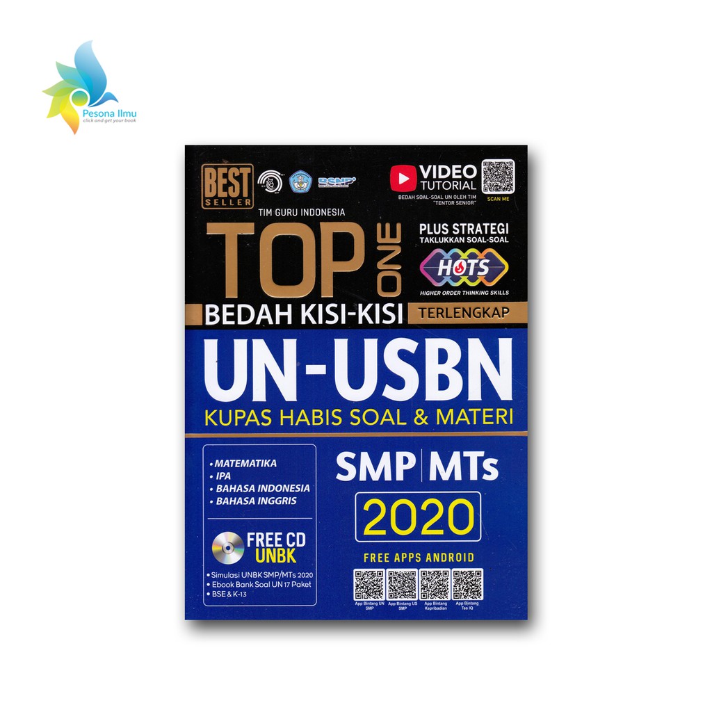 TOP ONE BEDAH KISI-KISI UN-USBN SMP/MTS (PLUS CD)-1