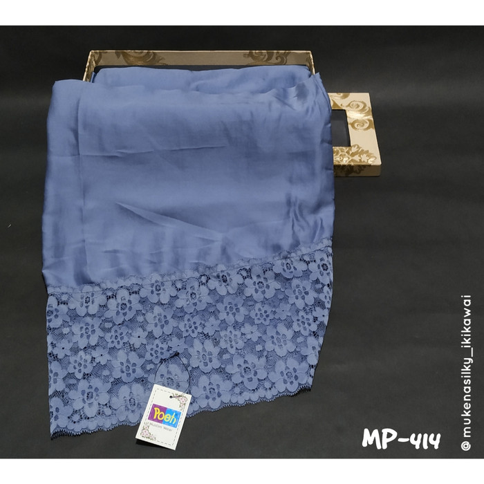 TERLARIS MUKENA POETI SILKY (POLOS-414)