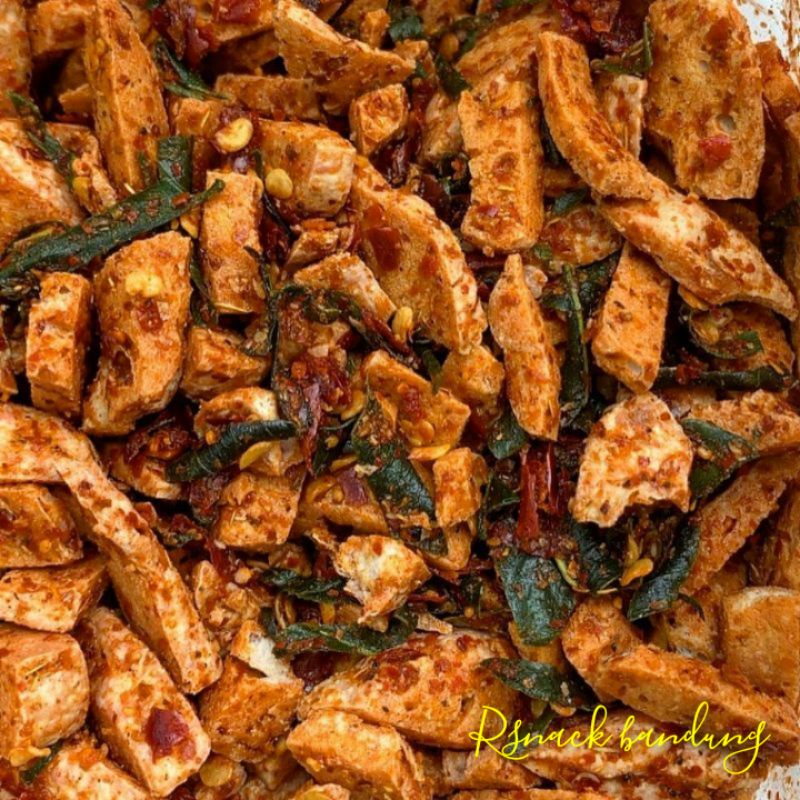 Basreng pedas baso goreng bandung 1kg-Pdas daun jeruk stik