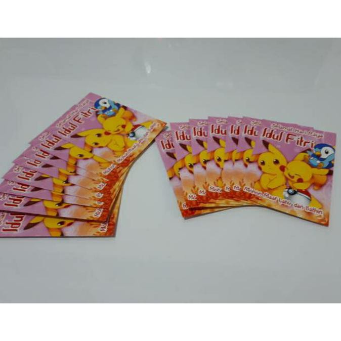 

Produk Unggulan Angpao /Amplop Lebaran Pikachu