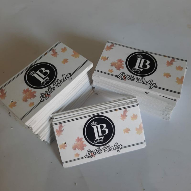 

hang tag label 4 x 7 Hang tag hijab Hang tag asesoris