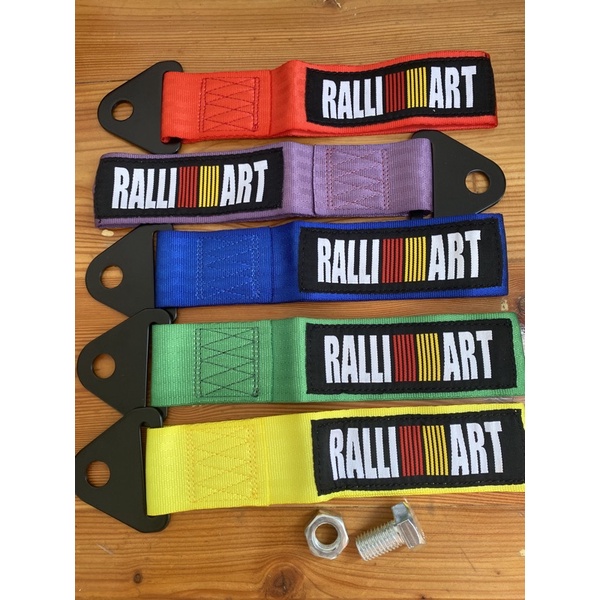 Kain Towing Derek Mobil Towing Strap Logo RALLIART