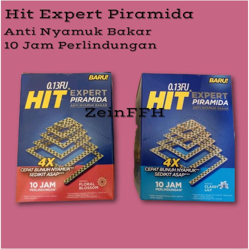 HIT Piramida Obat Nyamuk Bakar | Hit Magic Expert Piramida Anti Nyamuk Bakar 10'S