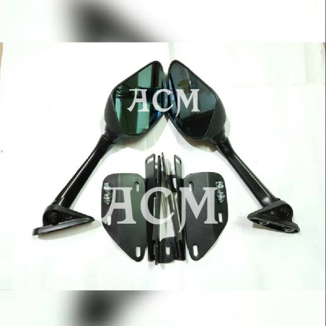 SPION YAMAHA LEXI 125 - SPION R25 PANJANG + BREKET SERPO LEXI