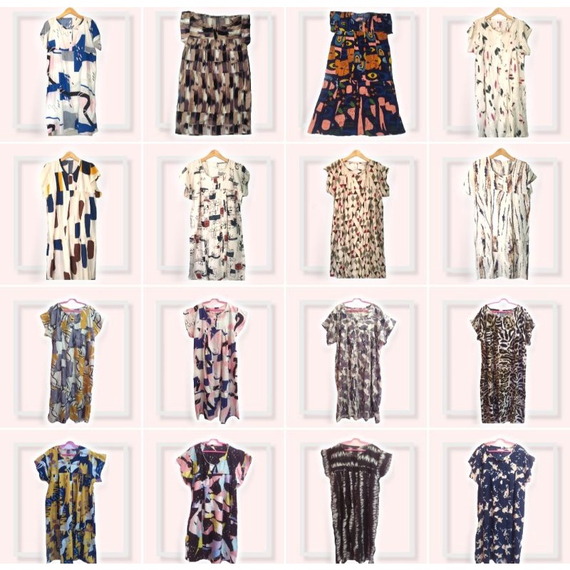 Daster Kekinian/ Daster sambung/ Daster Bahan adem/ Daster Kain Import